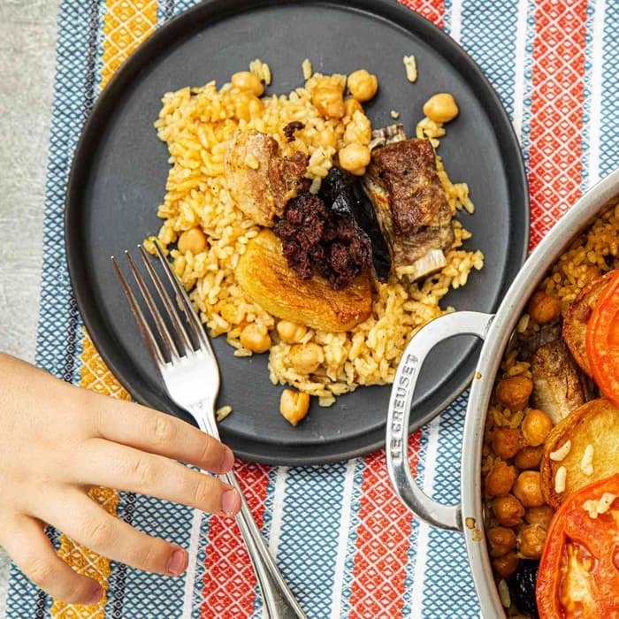 Arroz al horno (baked rice)